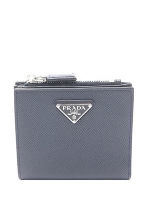 Prada Pre-Owned 2013-2026 Saffiano Samll Wallet small wallets - Blue