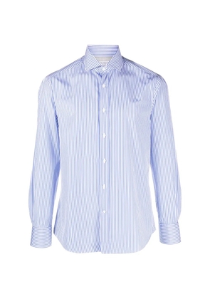Brunello Cucinelli striped button-down shirt - Blue