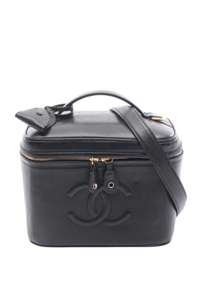CHANEL Pre-Owned 1996-1997 Caviar Vanity Bag satchel - Black