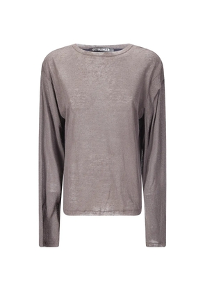 Ottolinger long-sleeve top - Brown