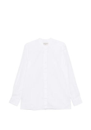 Officine Generale Gaston band-collar shirt - White