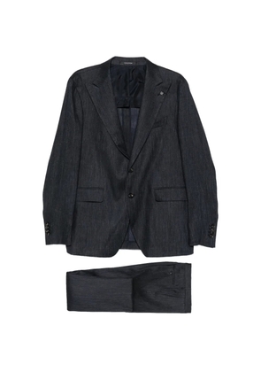 Tagliatore peak-lapel single-breasted suit - Blue
