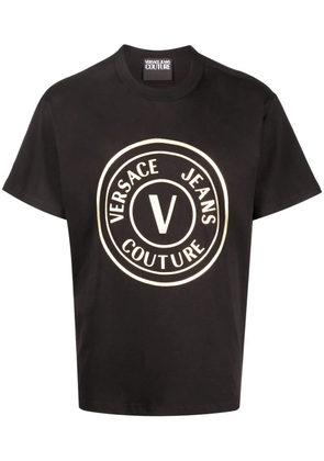 Versace Jeans Couture logo-print crew neck T-shirt - Black