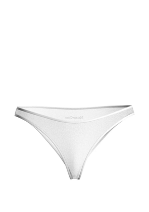 Maison Close Panorama mesh briefs - White
