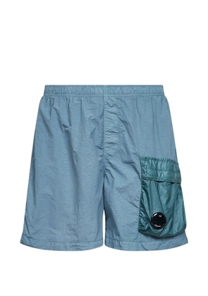 C.P. Company Lens-detail cargo swim shorts - Blue