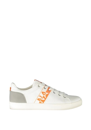 Napapijri logo-print sneakers - White