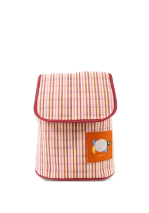 Hermès Pre-Owned Animaux Nattes striped backpack - Neutrals