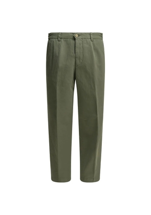 Briglia 1949 Portofino pleated trousers - Green