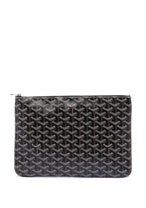 Goyard Pre-Owned 2018 Goyardine Senat MM clutch bag - Black