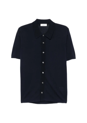 Roberto Collina short-sleeve button-down shirt - Blue