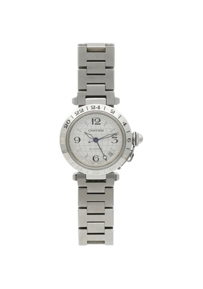 Cartier Pasha C GMT automatic watch - White