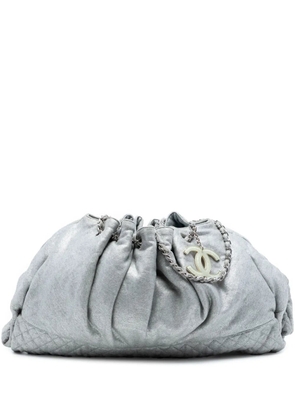 CHANEL Pre-Owned 2006-2008 Jersey Melrose Cabas hobo bag - Grey