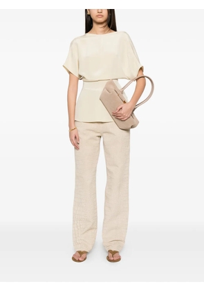 TOVE Anya boat-neck blouse - Neutrals