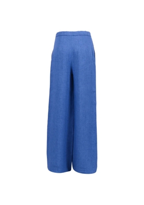 Max Mara Pelota drawstring-waist trousers - Blue