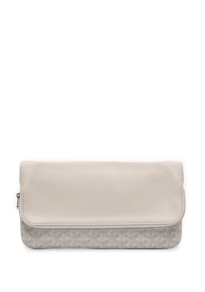 Goyard Pre-Owned 2024 Goyardine Sainte Marie MM clutch bag - White
