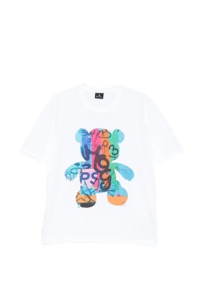 PS Paul Smith Teddy-print T-shirt - White