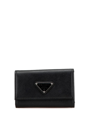Prada Pre-Owned 2013-2024 Saffiano key holder - Black