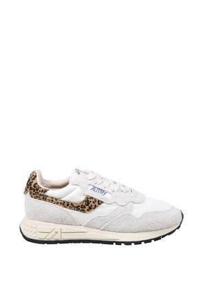 Autry Reelwind leopard-print panelled sneakers - Neutrals