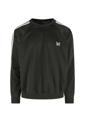 Needles Poly Smooth side-stripe sweatshirt - Black