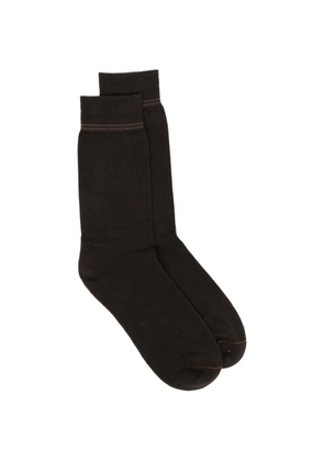 Zegna terry-cloth socks - Brown