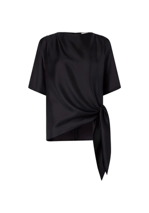 LouLou de Saison Mano asymmetric knot top - Black