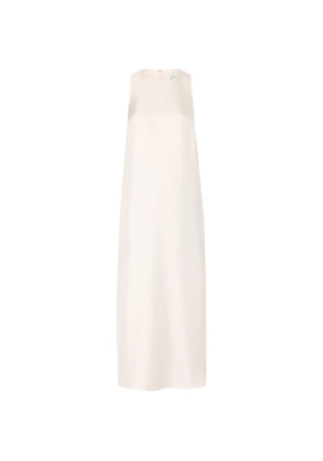 LouLou de Saison Paloma twisted back midi dress - Neutrals