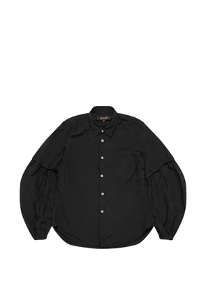 Comme Des Garçons Black balloon long-sleeve shirt