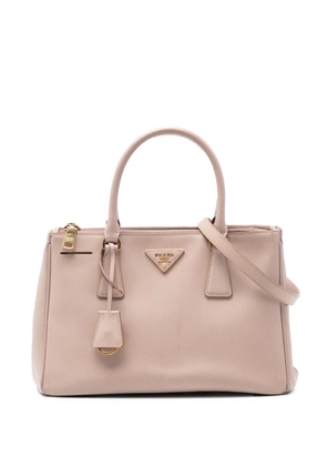 Prada Pre-Owned 2013-2026 Small Saffiano Lux Galleria Double Zip satchel - Pink