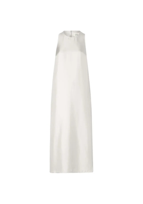 LouLou de Saison Paloma twisted back midi dress - Neutrals