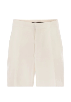 Tagliatore Elle linen shorts - White