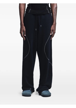 Saul Nash contrast-stitch track pants - Black