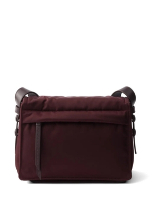 Prada Traveller small padded Re-Nylon shoulder bag - Red