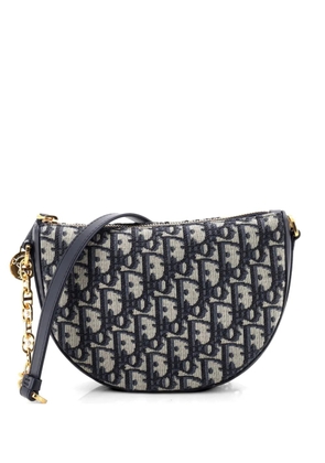 Christian Dior Pre-Owned Diorstar Callisto Handbag Oblique Canvas shoulder bag - Blue