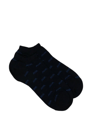 Zegna triple x ankle socks - Black
