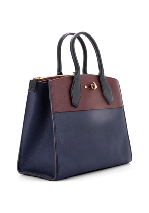 Louis Vuitton Pre-Owned City Steamer Handbag Leather MM tote bag - Blue