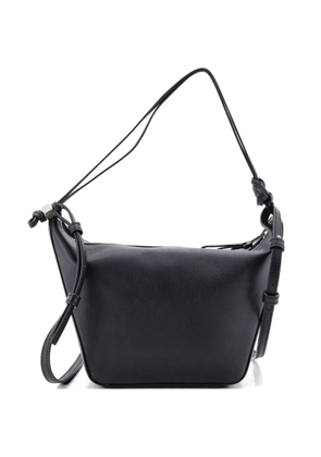 Loewe Pre-Owned Hammock Hobo Leather Mini crossbody bag - Black