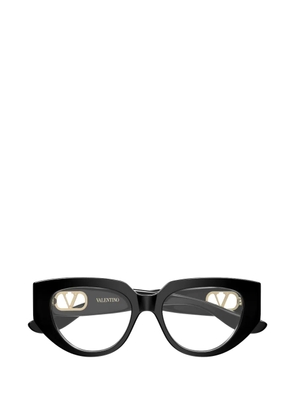 VALENTINO GARAVANI EYEWEAR VLogo cat-eye glasses - Black