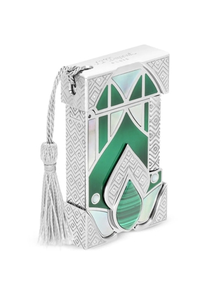S.T. Dupont Briquet Ligne 2 Haute Creation Maharaja lighter - Silver