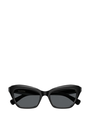 VALENTINO GARAVANI EYEWEAR VLogo cat-eye sunglasses - Black