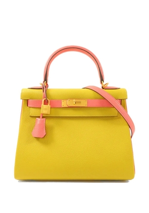 Hermès Pre-Owned 28 Kelly tote bag - Yellow