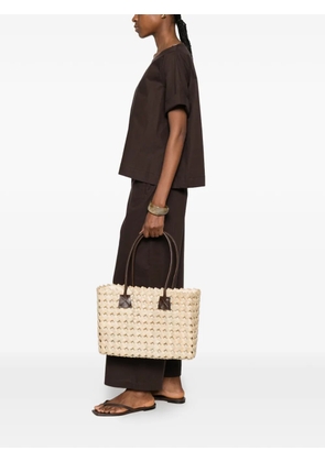 Niu woven tote bag - Neutrals