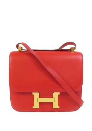 Hermès Pre-Owned Constance 24 leather shoulder bag - Red