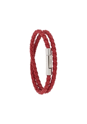 Tod's woven strap bracelet - Red