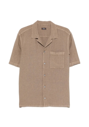 Peserico pocket short-sleeve shirt - Neutrals