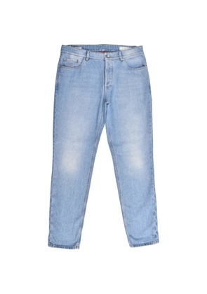 Brunello Cucinelli belt-loops jeans - Blue