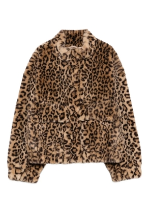 Ba&Sh leopard-print jacket - Brown