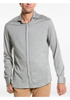 Brunello Cucinelli long-sleeved button-up shirt - Grey
