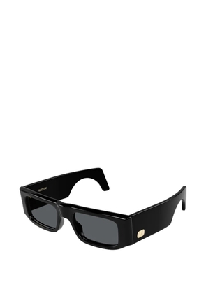 VALENTINO GARAVANI EYEWEAR VLogo rectangle-frame sunglasses - Black