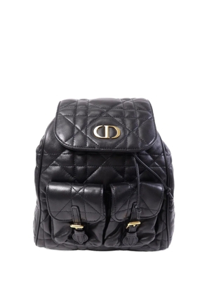 Christian Dior Pre-Owned medium Caro quilted backpack - Black