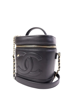 CHANEL Pre-Owned CC Vanity Case wash bag - Black